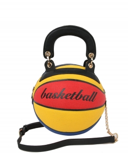 Fashion Stylish Basketball Design Crossbody Bag BAS-0001 MULTI